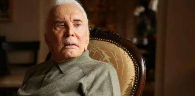 ABD’li aktör Kirk Douglas’dan 15 milyon dolar bağış
