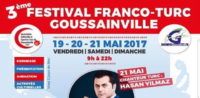 Muhteşem Halk festivali 19 – 21 Mayıs 2017 Goussainville’de başlıyor.