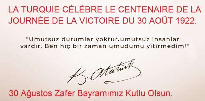 La Turquie célèbre la guerre de libération nationale.