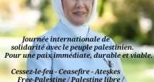 Cessez-le-feu – Ceasefire – Ateşkes / Free-Palestine / Palestine libre / Özgür-Filistin.