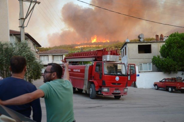 Bursa'da dev yangın