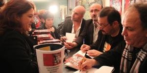 Paris’te“ Dört Adam” şiir kitabı yazarları tarafından PKS de  tanıtıldı.