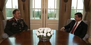 Başbakan Davutoğlu Orgeneral Akar’ı kabul etti