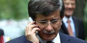 Davutoğlu’ndan şehit polis memuru Demirkan’ın eşine taziye telefonu