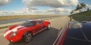 FORD GT ile Tesla Model S 90D kapışırsa