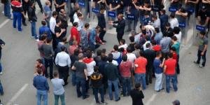 HDP mitinginde tehlikeli gerginlik!