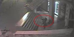 Korkunç anlar kameraya yansıdı!