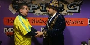 AKFT( Fransa Kazak Türk Derneği)nden  Metin Yavuz’a anlamlı ödül.