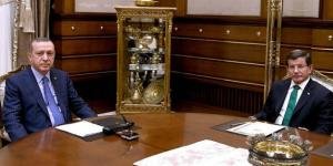 Cumhurbaşkanı Erdoğan, Başbakan Davutoğlu’nu kabul etti