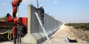 Suriye sınırına yeni duvar