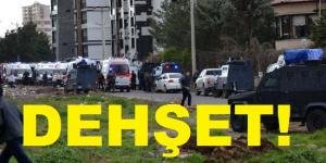 Diyarbakır’da hain terör saldırısı,6 polis şehit oldu.