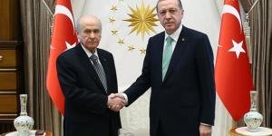 Cumhurbaşkanı Erdoğan, Bahçeli ile görüştü