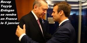 Cumhurbaşkanı Recep Tayyip Erdogan, 05 ocak 2018’de Paris’te
