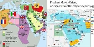 LE MOYEN-ORIENT, D’HİER A  AUJOURD’HUİ