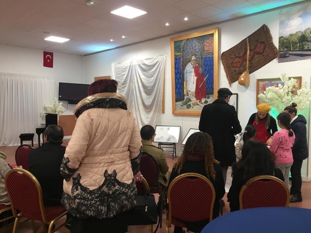 A l’occasion aux vœux de la nouvelle année 2019. l’association culturelle franco-turque du Val-de-Marne. Yunus Emre Valenton-1
