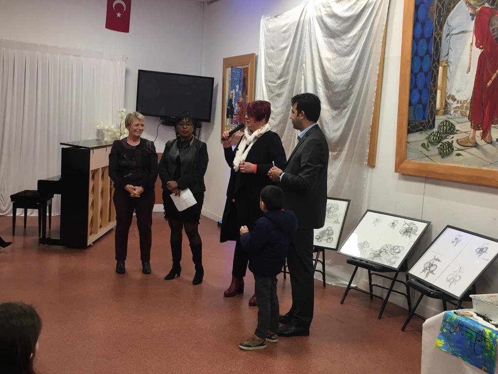 A l’occasion aux vœux de la nouvelle année 2019. l’association culturelle franco-turque du Val-de-Marne. Yunus Emre Valenton-18