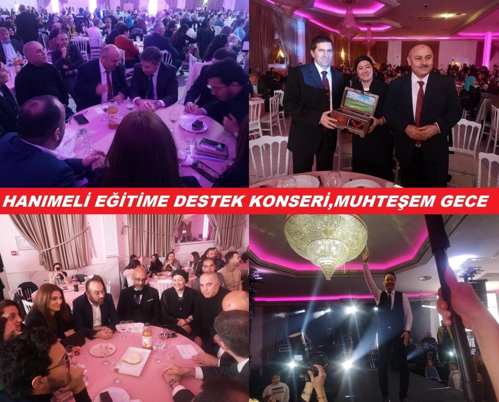 HANIMELI EGİTİME DESTEK KONSERİ- MUHTEŞEM BİR GECE