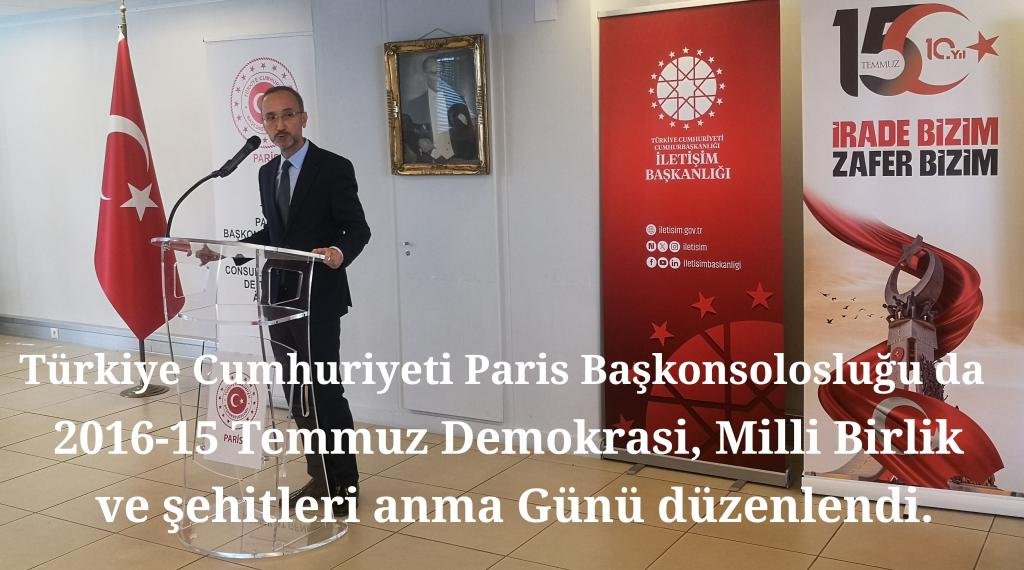 Paris Başkonsolosluğu kerem yılmaz